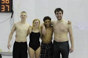 Senior swimmers honored