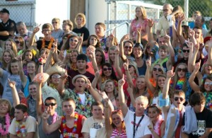 Student section brings energy to Friday nights