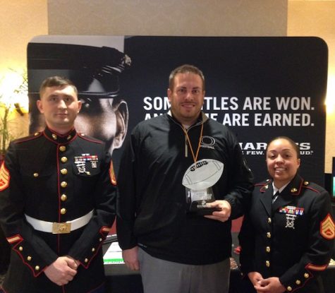 Coach Strasser wins Semper Fi award