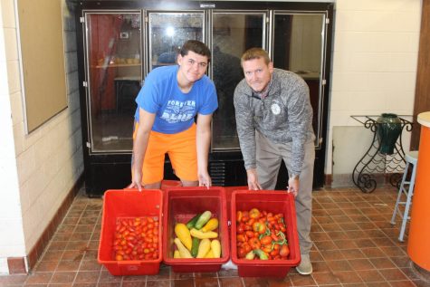 Senior Jonas Brown earns national grant for FFA community garden