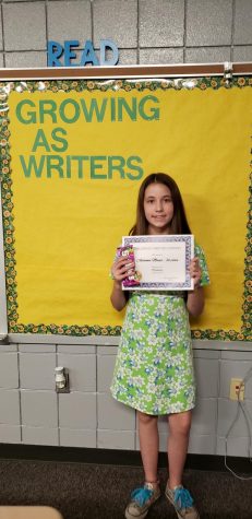 7th grade Halloween writing contest winners