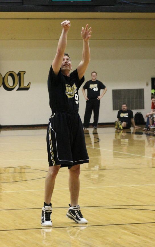 One of our very own taking his free throw. 