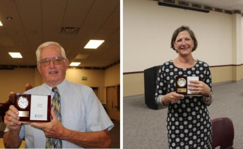 Boerger and Bradshaw inducted into the Wall of Distinction