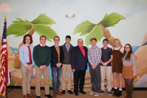 Congressman Jim Baird visits Delphi’s Rotary Chapter