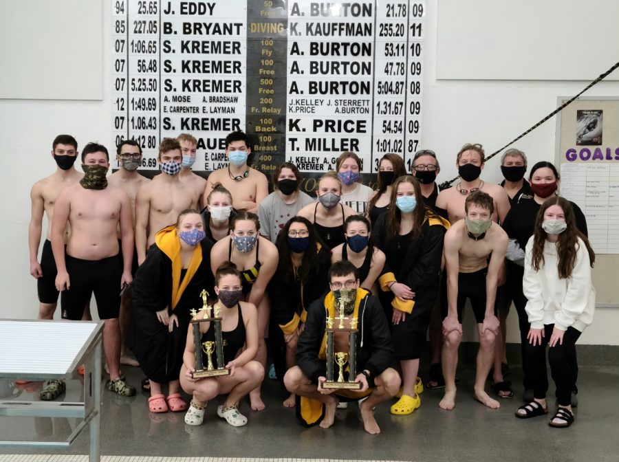 Swim team finishes rough season