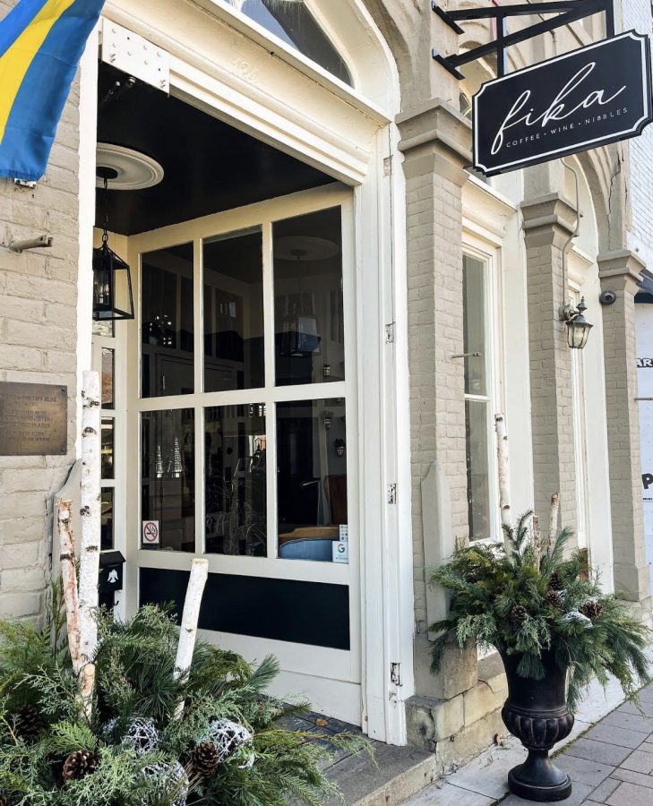 Fika, a new restaurant in downtown Delphi, is located on the corner of Main and Union.