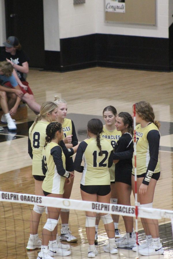 Rivalry win helps volleyball in conference record